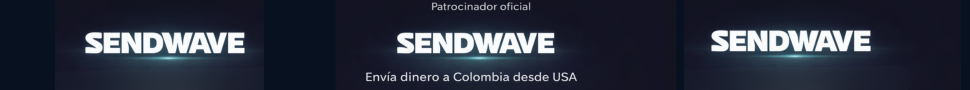 Banner Sendwave patrocinador oficial