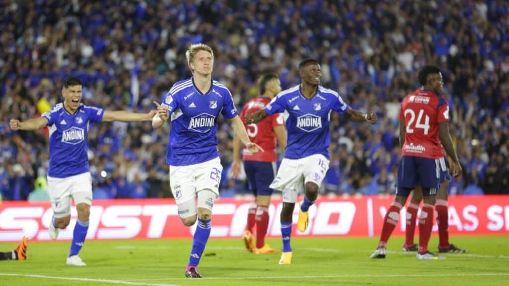 Cuentas de Millonarios para clasificar en Liga